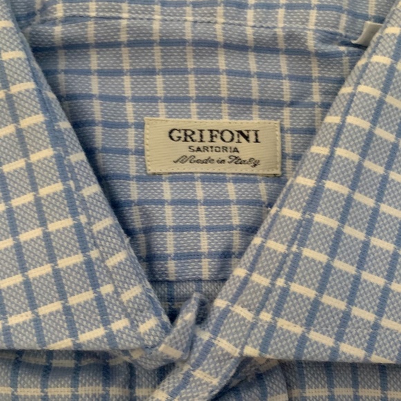 Griffoni Men's long sleeves shirt - Picture 2 of 9